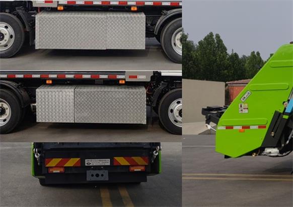 永康牌CXY5121ZYSBEV純電動壓縮式垃圾車公告圖片