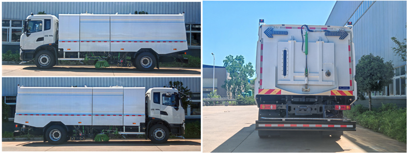 山花牌JHA5183TXSDFABEV純電動洗掃車公告圖片