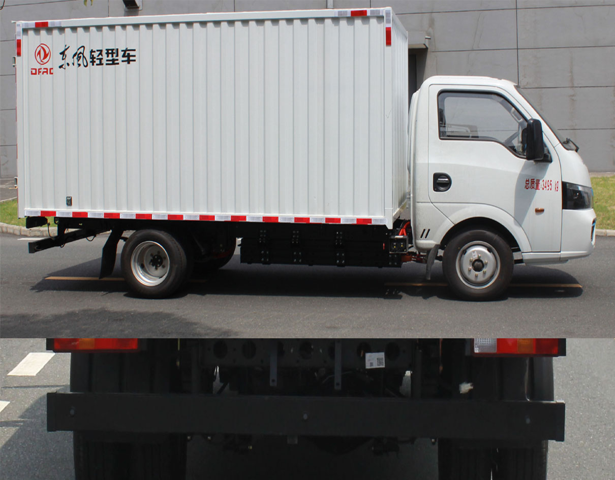 東風(fēng)牌DFA5030XXY1BEVF純電動(dòng)廂式貨車公告圖片