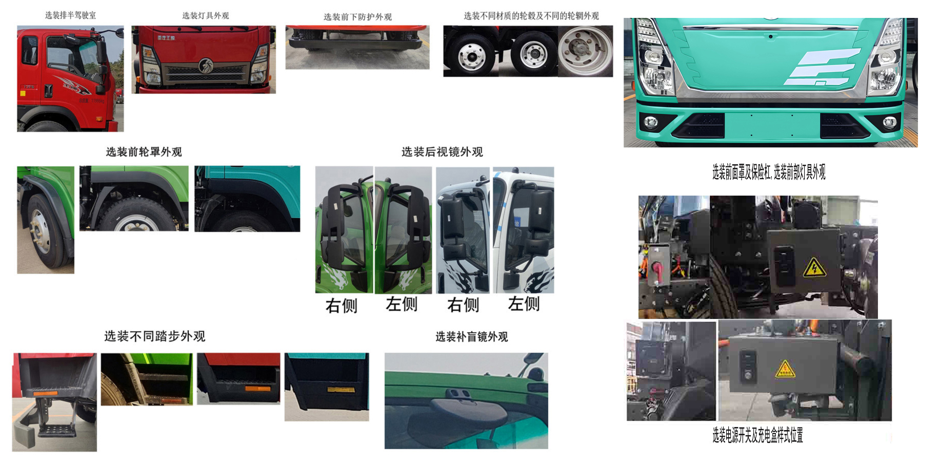 中植汽車牌CDL5120ZXXCDWBEV純電動(dòng)車廂可卸式垃圾車公告圖片