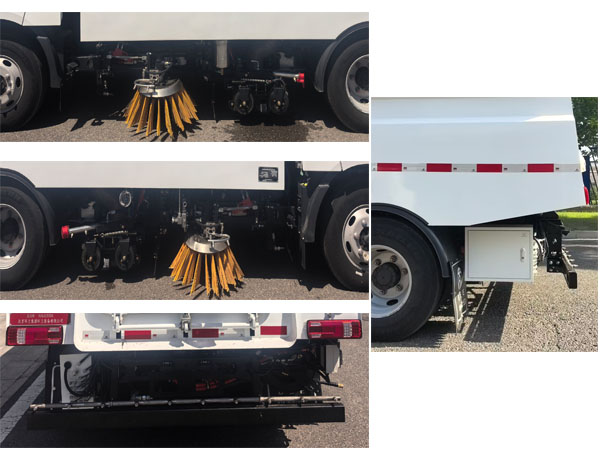 亞潔牌BQJ5060TXSBYDBEV純電動洗掃車公告圖片