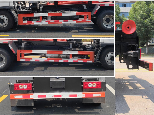 浩天星運牌HTX5044ZXXYHL6車廂可卸式垃圾車公告圖片