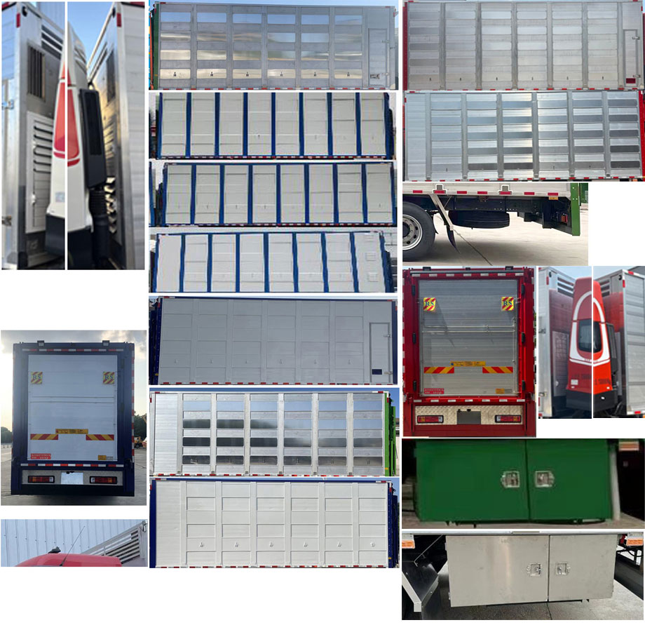 布隆牌LLL5180XCQB6雛禽運輸車公告圖片