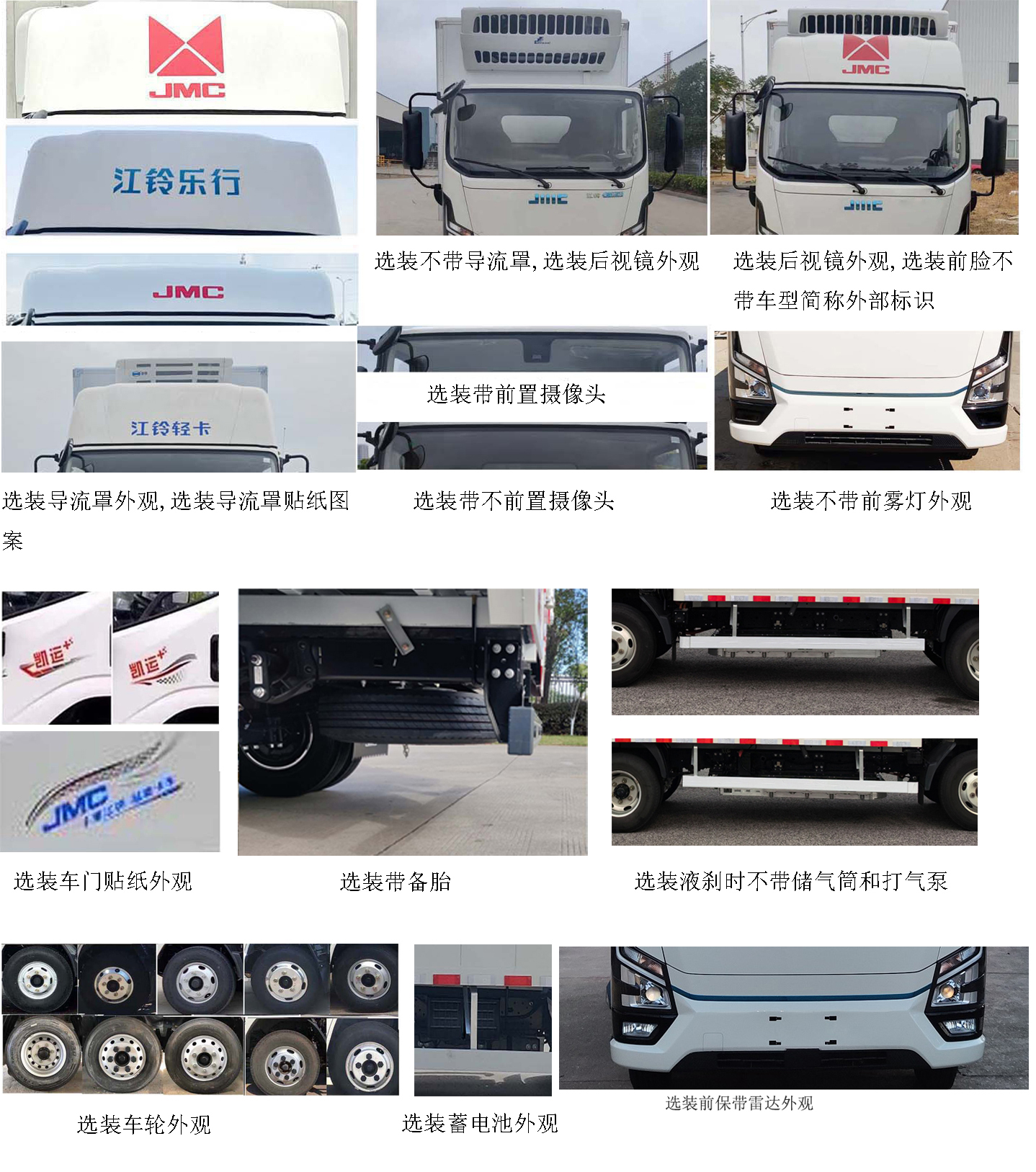 江鈴牌JX5044XLCTGH2BEV換電式純電動冷藏車公告圖片