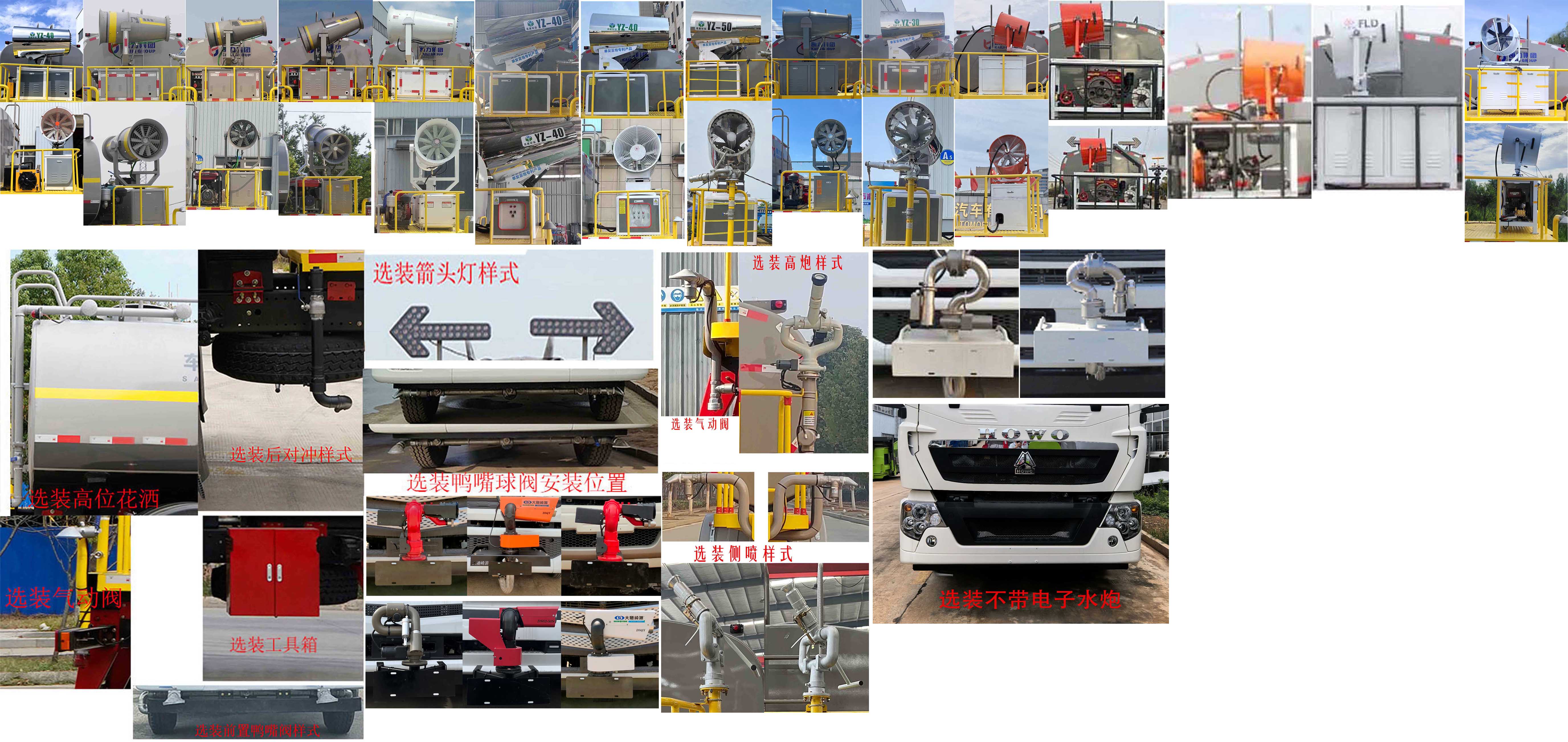 凱力風(fēng)牌KLF5183TDYZ6多功能抑塵車公告圖片