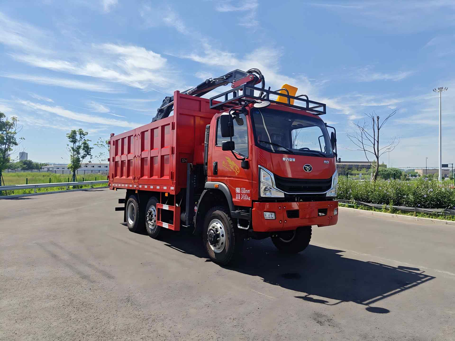 川丹汽運牌PEN5240ZZDHM6抓斗式垃圾車