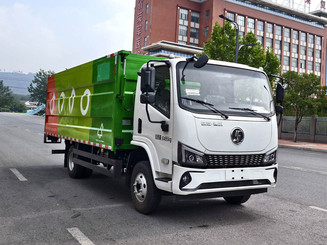 SZZ5080XTYEV381型純電動(dòng)密閉式桶裝垃圾車圖片
