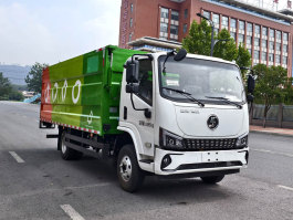 纯电动密闭式桶装垃圾车