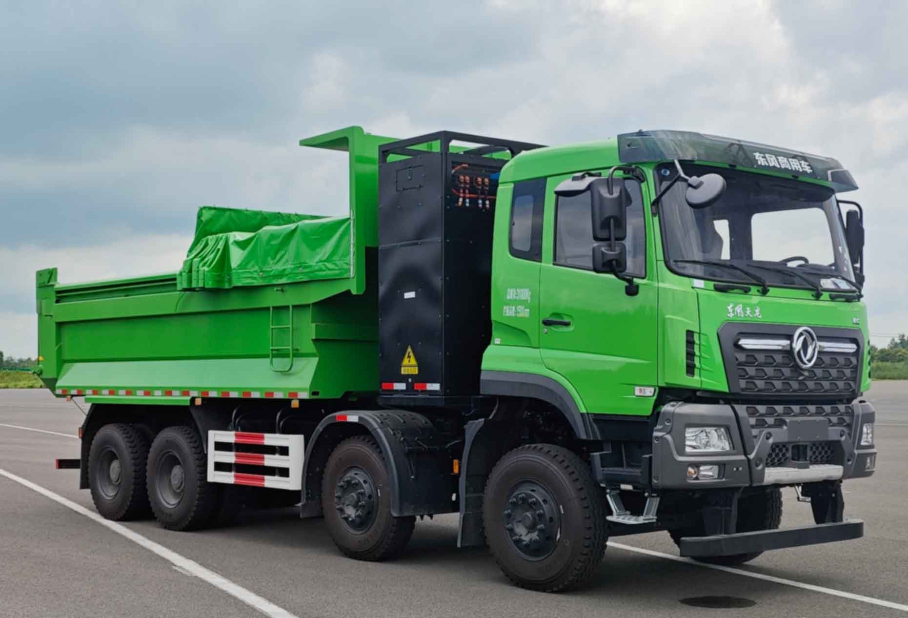 驍霸王牌ZXL5310ZLJBEV換電式純電動自卸式垃圾車