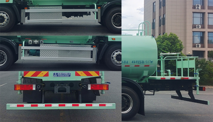 瑞力星牌RLQ5181GPSXCBEV純電動綠化噴灑車公告圖片