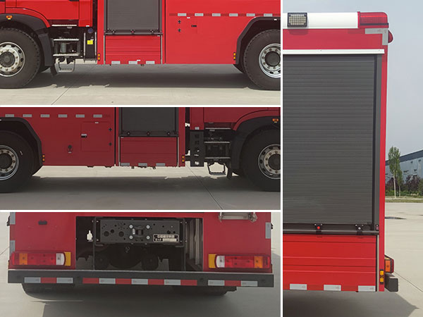 玉驍瓏牌YBH5190GXFPM80/H6泡沫消防車公告圖片