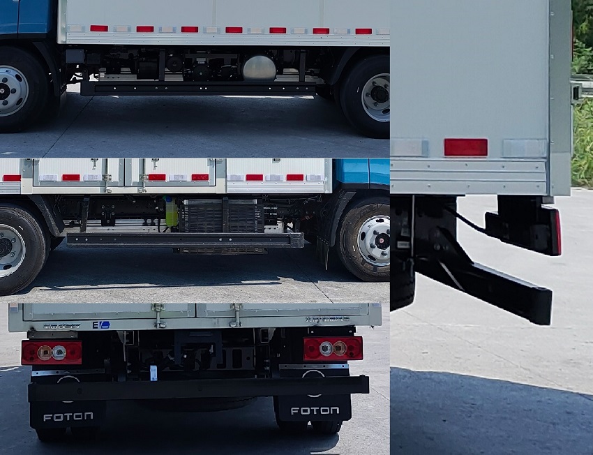 福田牌BJ5049XXYEVB純電動廂式貨車公告圖片