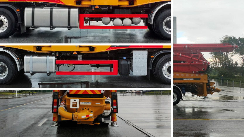 三一牌SYM5558THBF混凝土泵車公告圖片