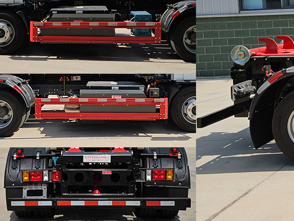 楚帝牌DCD5124ZXXCDWBEV純電動車廂可卸式垃圾車公告圖片