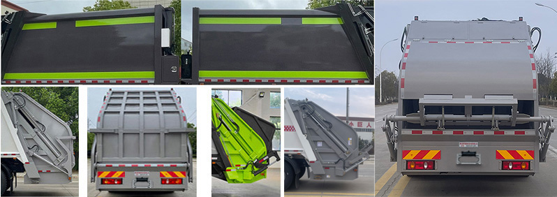 楚帝牌DCD5182ZYSDBEV純電動(dòng)壓縮式垃圾車公告圖片