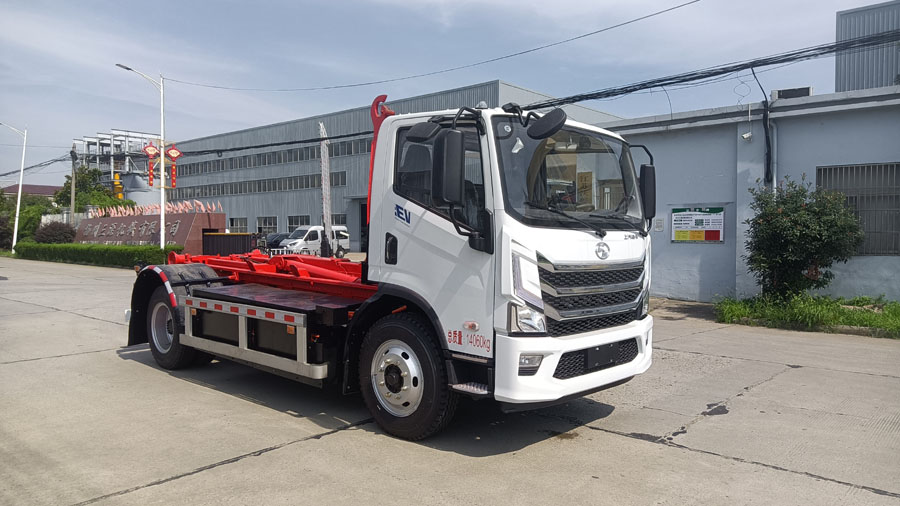 YSY5140ZXXBEV型純電動車廂可卸式垃圾車圖片