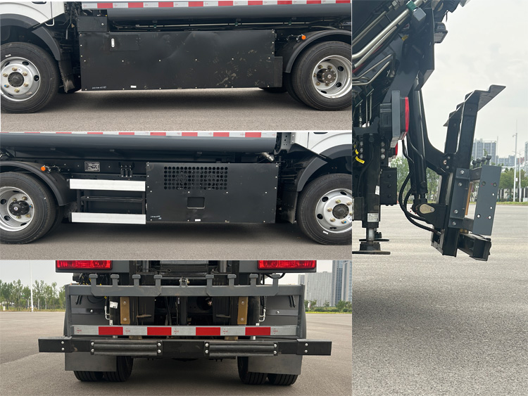 中植汽車牌CDL5100ZZZDFBEV純電動自裝卸式垃圾車公告圖片