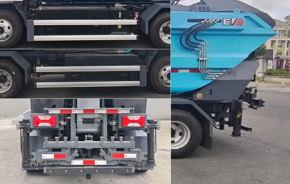 三一牌SYS5080ZZZSDABEV純電動自裝卸式垃圾車公告圖片