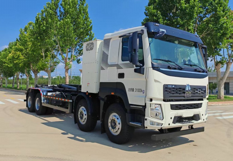 石煤牌SMJ5311ZXXZBEV純電動(dòng)車廂可卸式垃圾車