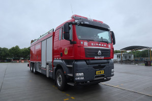 上格牌SGX5291TXFBP400/YDXZ泵浦消防车