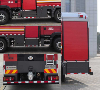雷沃協(xié)力牌LWX5190GXFPM80/S泡沫消防車公告圖片