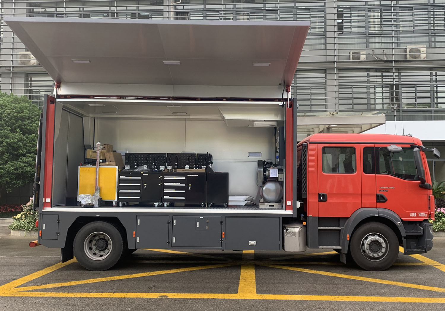 振翔股份牌ZXT5140XJXB65檢修車公告圖片