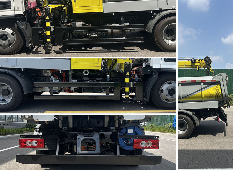 徐工牌XGH5070TWGBBEV純電動(dòng)挖掏式管道疏通車公告圖片