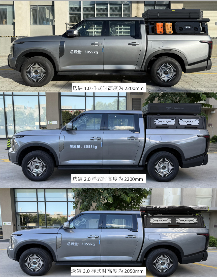 鷺揚牌XXV5030TSY宿營車公告圖片