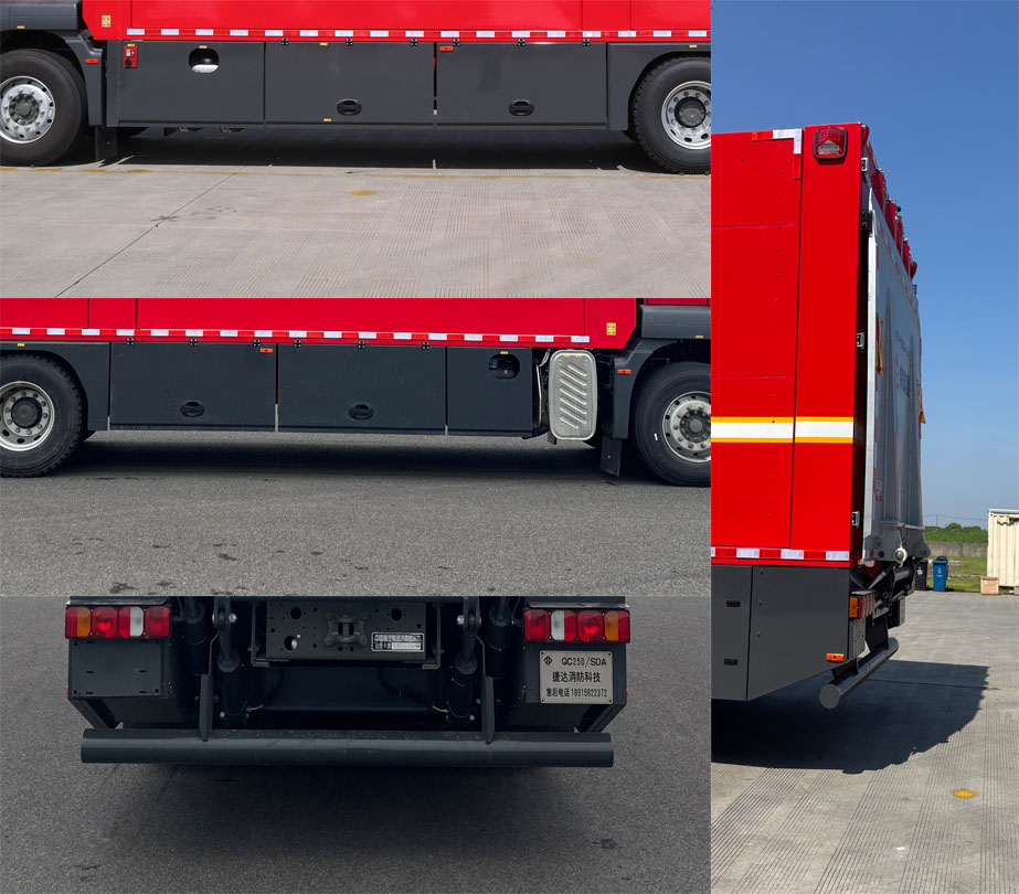 捷達消防牌SJD5250TXFQC250/SDA器材消防車公告圖片