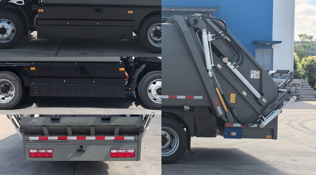 五征牌WZK5121ZYSW68BEV純電動壓縮式垃圾車公告圖片