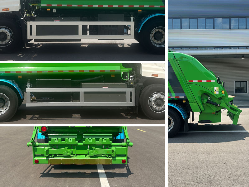 中滎汽車牌ZXD5180ZYSZZBEV純電動(dòng)壓縮式垃圾車公告圖片