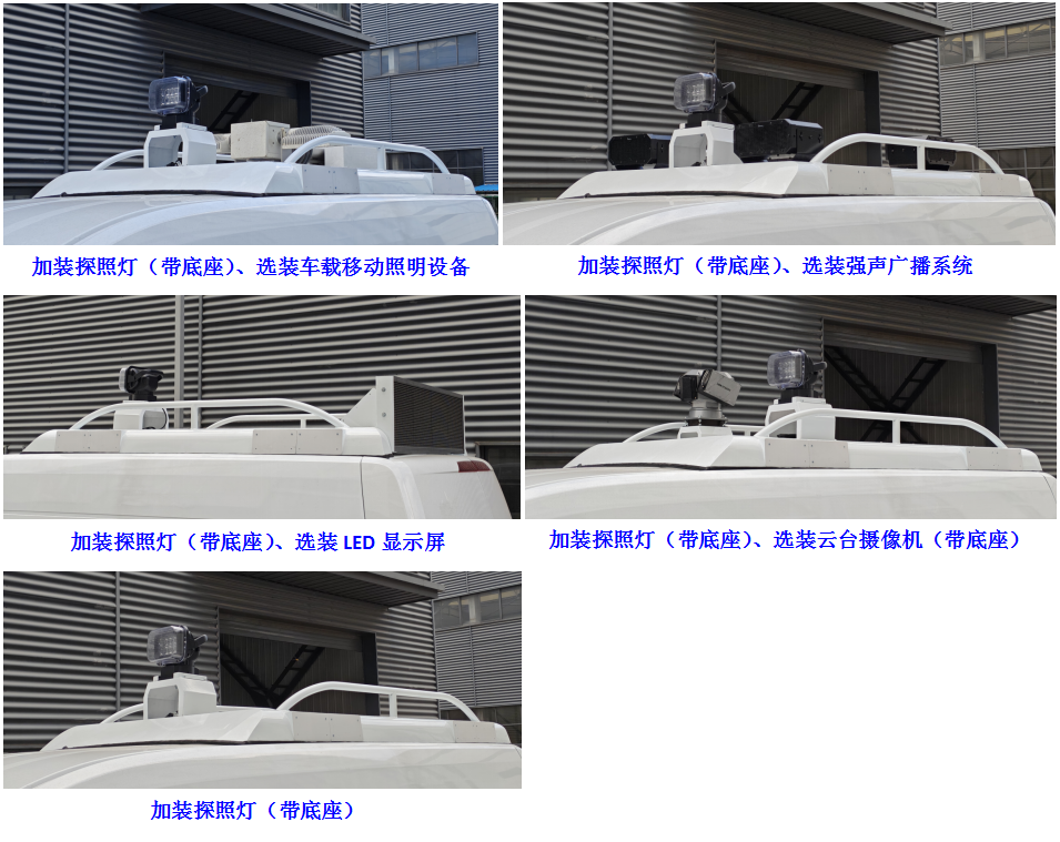 神探牌JYG5032TXUM61巡邏車公告圖片