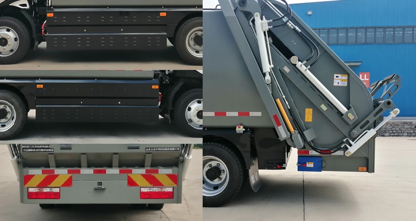 五征牌WZK5125ZYSW78BEV純電動壓縮式垃圾車公告圖片