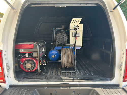 慶鈴牌QL5030XGCFBGWJ工程車(chē)公告圖片