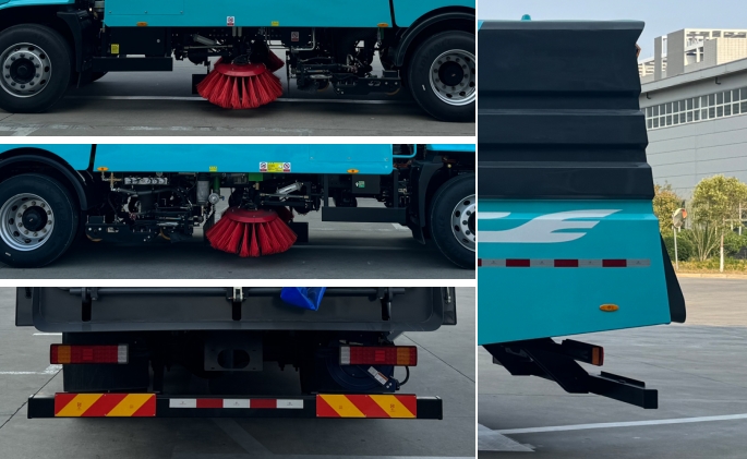 百易長(zhǎng)青牌JBY5181TXSBEV純電動(dòng)洗掃車公告圖片