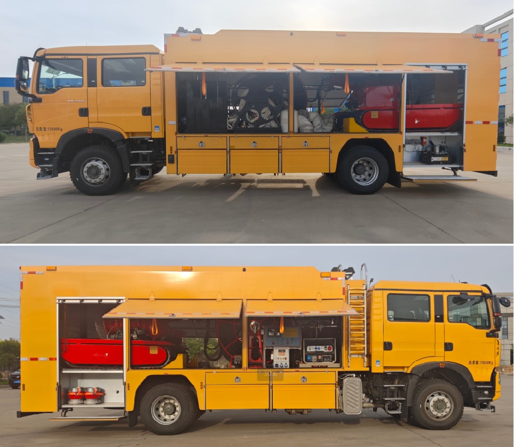 潤(rùn)泰牌RT5180TPSH6大流量排水搶險(xiǎn)車公告圖片