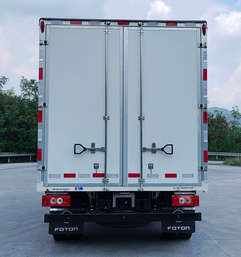 福田牌BJ5049XXYEVA純電動廂式貨車公告圖片