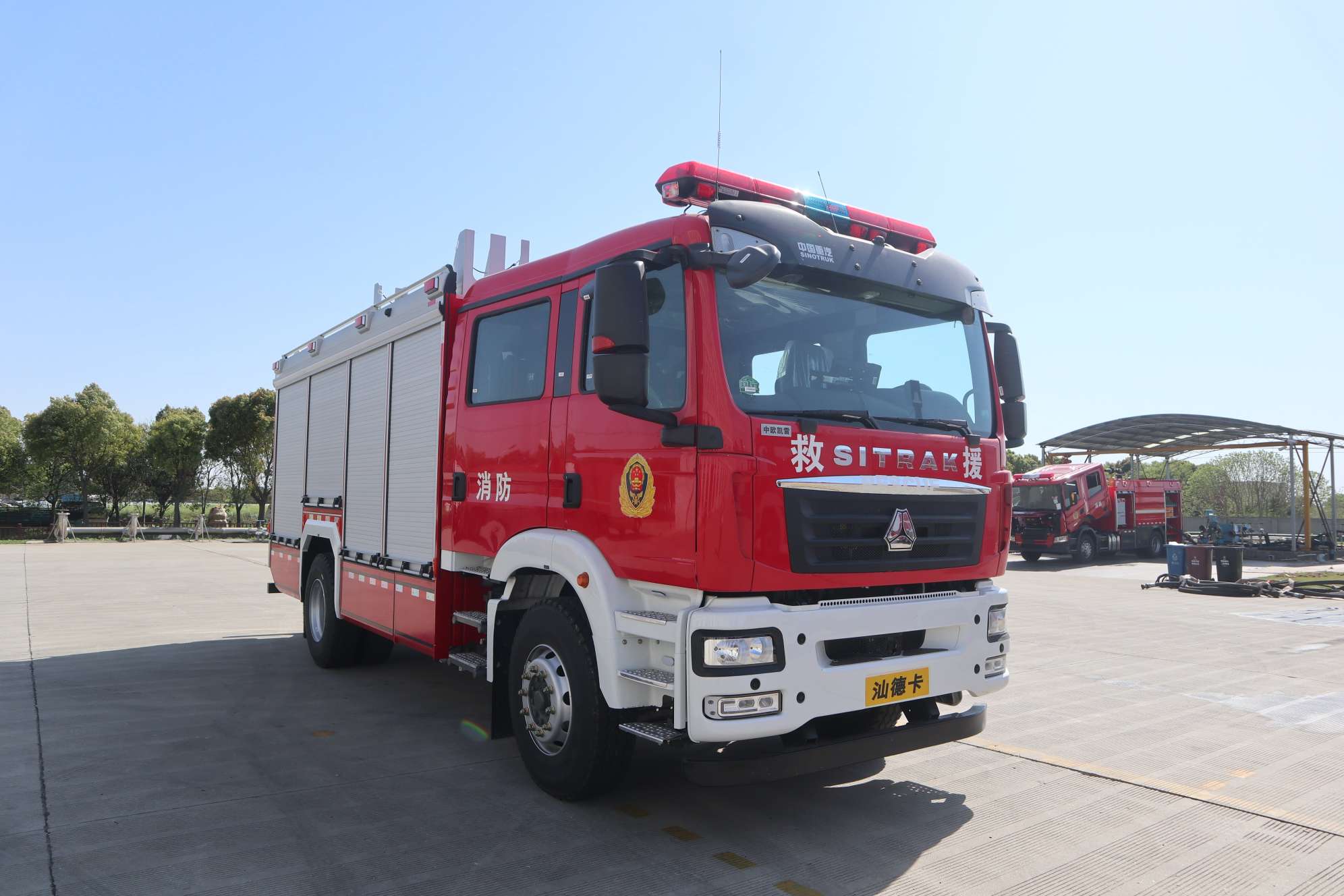 XZK5190GXFSG60型水罐消防車圖片