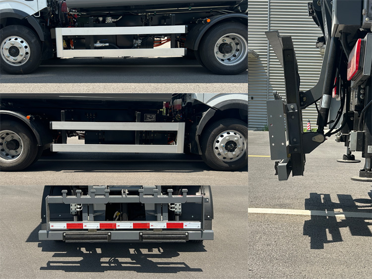 中植汽車牌CDL5070ZZZDFBEV純電動自裝卸式垃圾車公告圖片