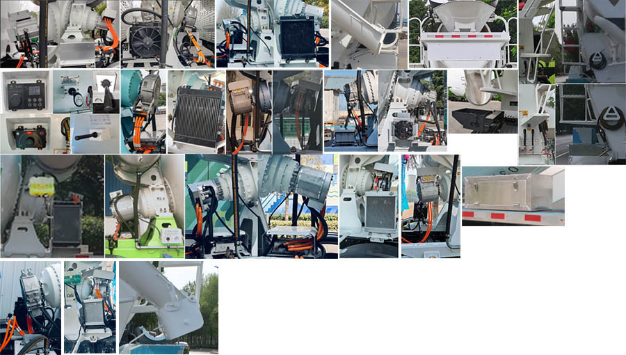 凌宇牌CLY5317GJB30BEV5純電動混凝土攪拌運(yùn)輸車公告圖片