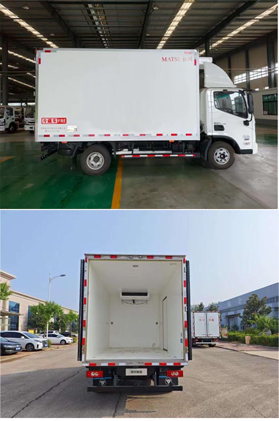 松川牌SCL5040XLCEV01純電動冷藏車公告圖片