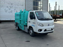 中运威牌ZYW5040ZZZBJBEV纯电动自装卸式垃圾车