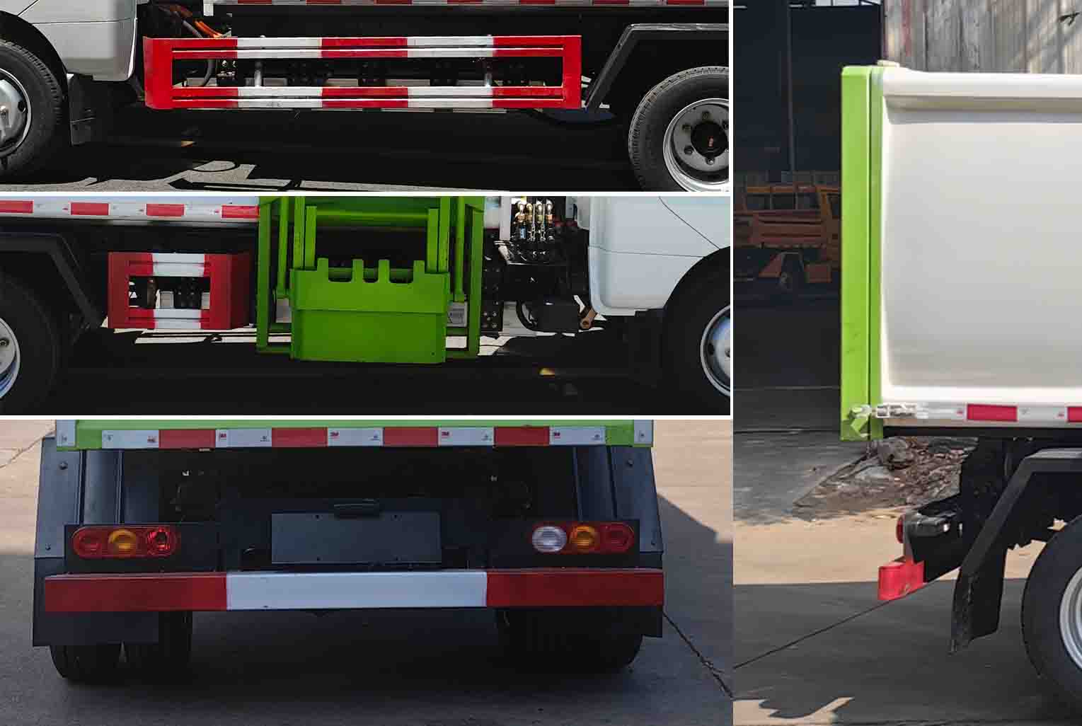 炎帝牌SZD5044ZZZFDBEV純電動自裝卸式垃圾車公告圖片