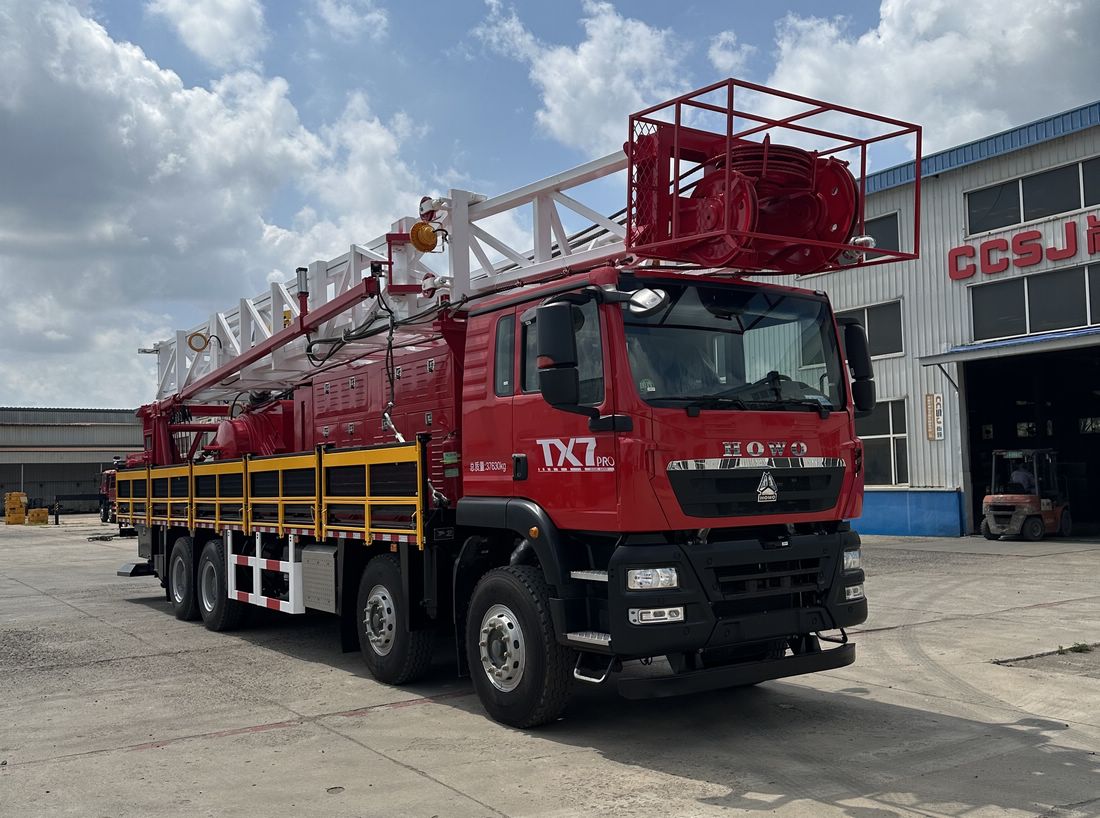 尚駿牌CSJ5380TXJZZ6修井機(jī)