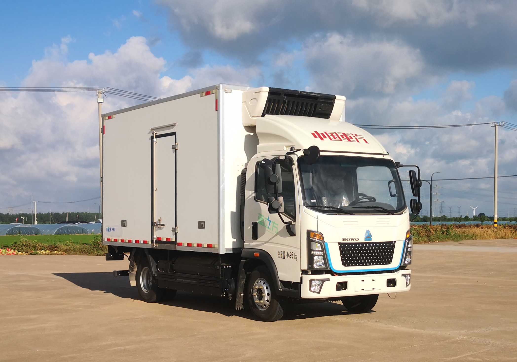 豪沃牌ZZ5047XLCG3415Z145FCEV燃料電池冷藏車公告圖片