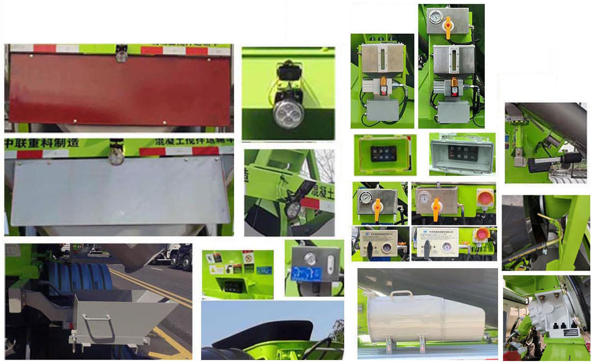 中聯(lián)牌ZLJ5318GJBLBEV1純電動混凝土攪拌運輸車公告圖片