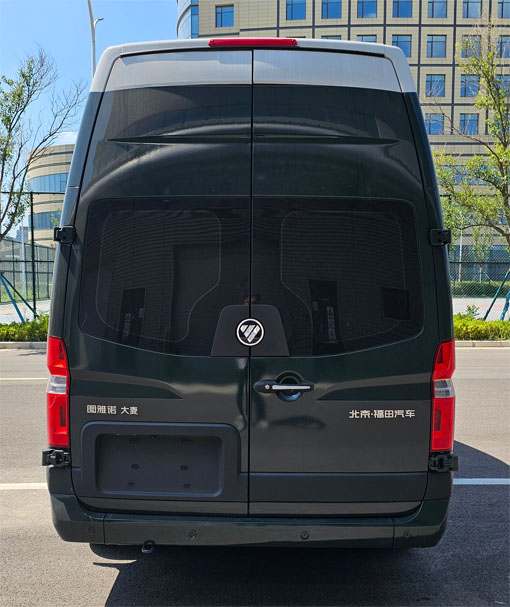 福田牌BJ5048XYU-V1押運(yùn)車公告圖片