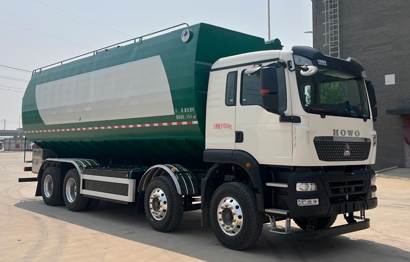 龍牧雙星牌LMX5310ZSLZZBEV純電動(dòng)散裝飼料運(yùn)輸車公告圖片