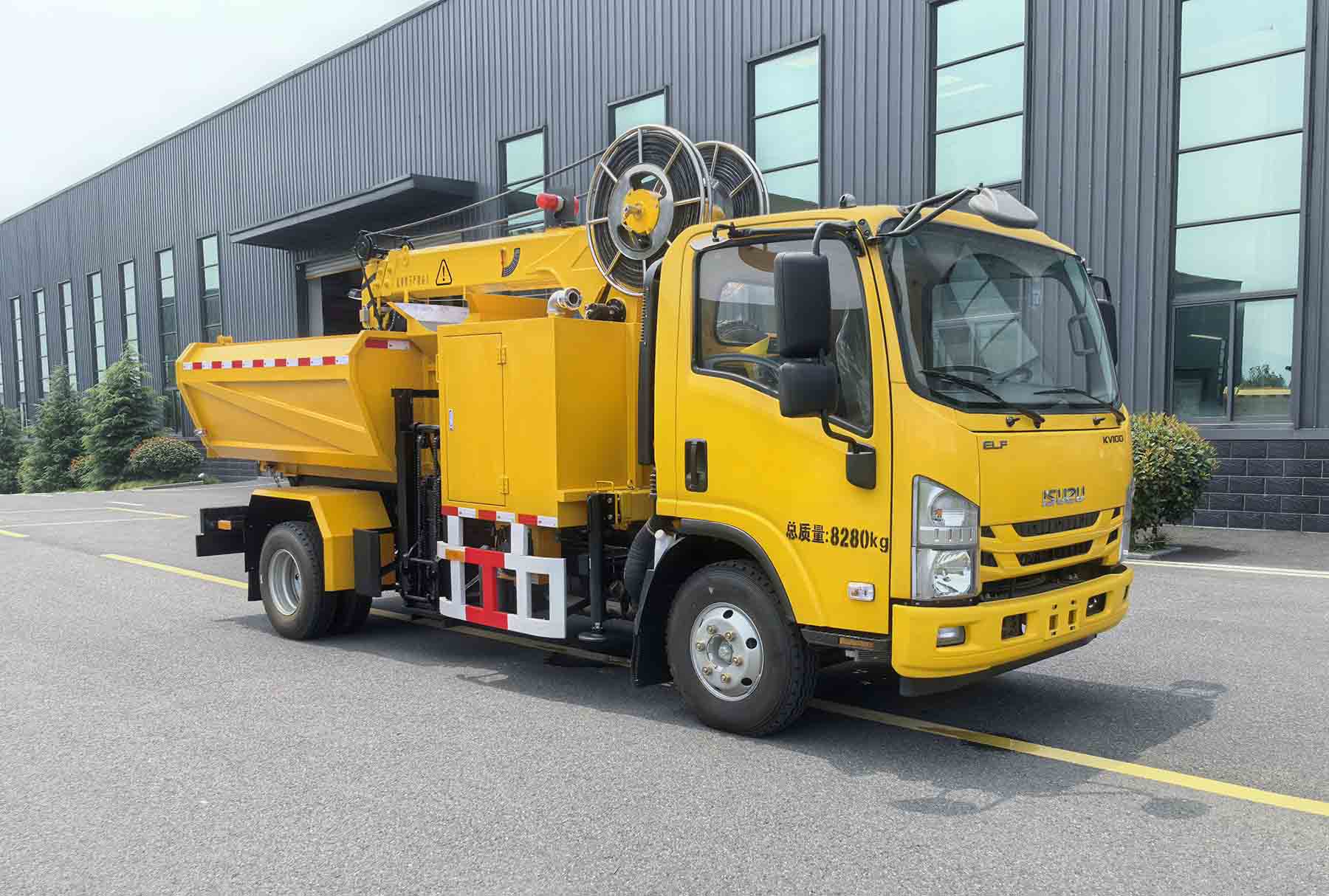 蘇立達牌NJS5080TWG挖掏式管道疏通車公告圖片