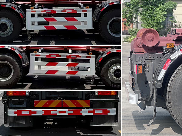 玉驍瓏牌YBH5317ZXXSXBEV純電動車廂可卸式垃圾車公告圖片